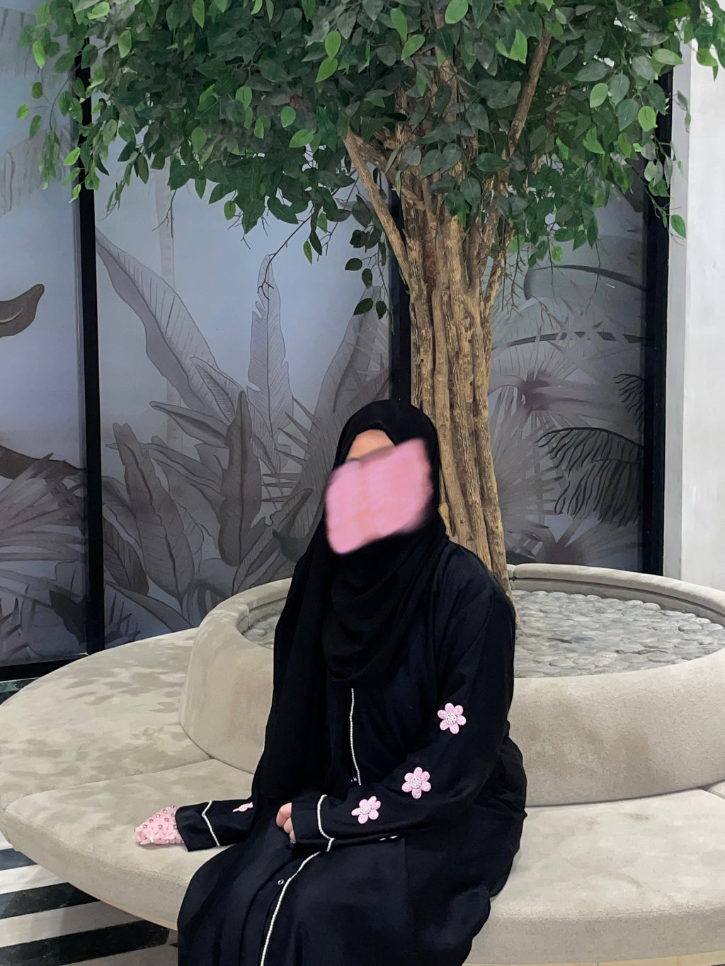 🌸 Pretty Girl handwork Abaya