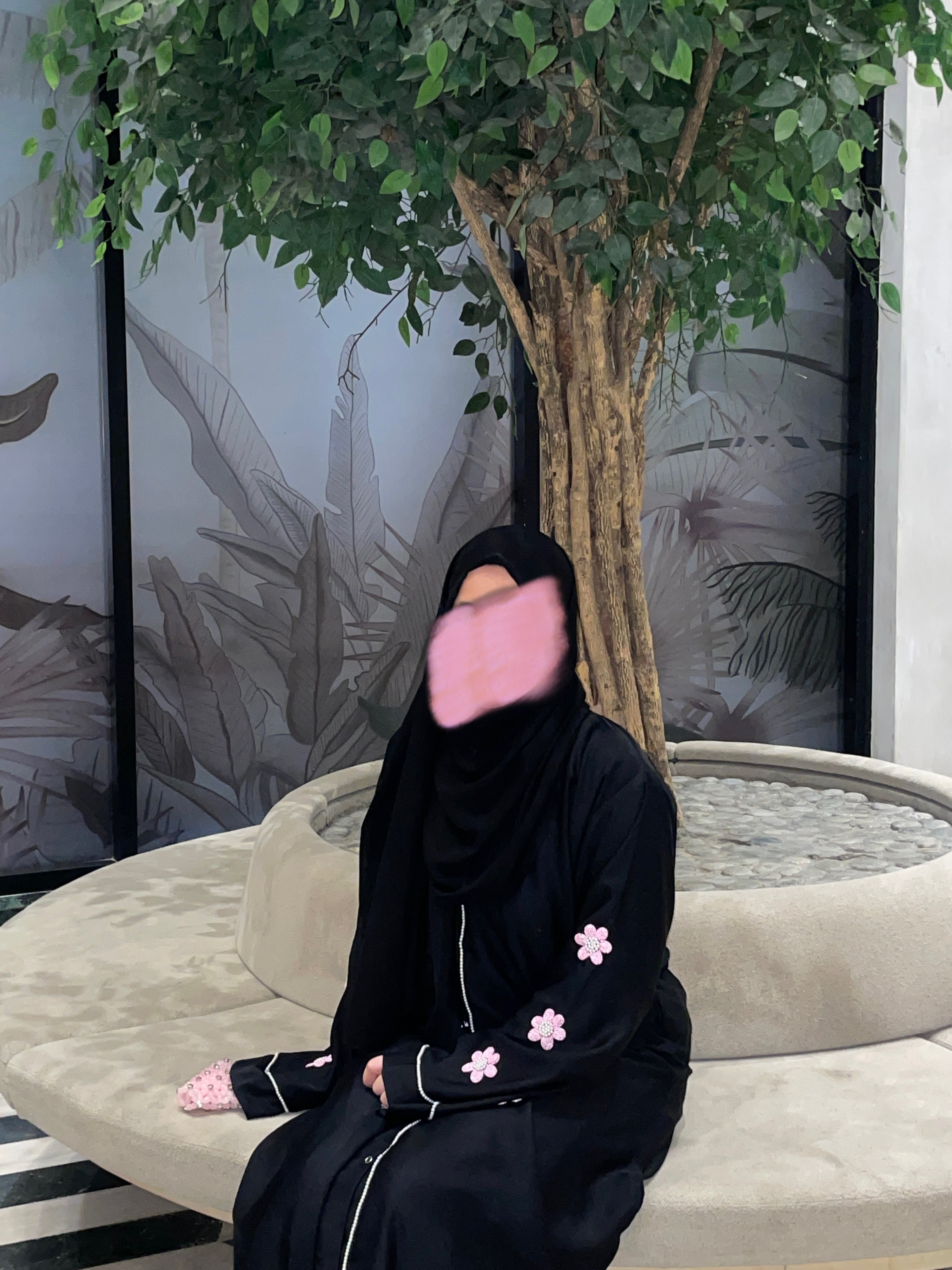 🌸 Pretty Girl handwork Abaya